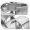 ERINGOGO Reusable Aluminum Shaving Mug Portable Shave Bowl for Men Shaving Accessory Capacity for Rich Foaming Compact Design for Easy Storage and Travel view 2
