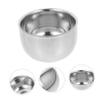 ERINGOGO Reusable Aluminum Shaving Mug Portable Shave Bowl for Men Shaving Accessory Capacity for Rich Foaming Compact Design for Easy Storage and Travel view 3