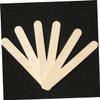 SKISUNO 100pcs Wooden Waxing Spatulas Disposables for Wax Stick Earwax Removal Tools Professional Home Use Odorless Skin-friendly view 2