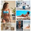 Cordless Spray Tan Machine, Portable and Rechargeable Spray Tan Gun, Lightweight, Long Lasting Working Time, Spray Tanning Machine for Self Tanner Travel Beach Salon DIY Home Mobile Tan view 4