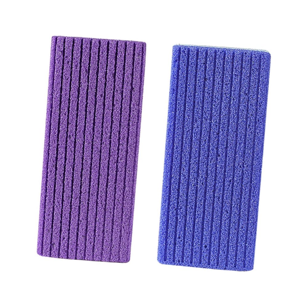 BIUDECO 2pcs Foot File Pumice Stone Callus Remover for Feet for Dead Skin Heel Scraper