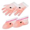 FOYTOKI 2pairs Hand Feet Wax Therapy Gloves Paraffin Supplies Set Pedicure Supplies Spa Moisturizer Exfoliating Scrub Gloves view 1