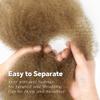 Afro Kinkys Bulk Human Hair, 22 Inch 50G/Pack Soft 4C Afro Kinky-Curly Human Hair Bulk for Twist Dreadlocks Extensions Repair Locs #27 1 Pack (27#, 22 inch) view 4