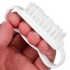 SKISUNO 10pcs Nail Scrub Brush Set Plastic Handle Wear-Resistant Fingernail Cleaning Tool for Manicure and Pedicure Suitable for Home and Professional Use view 3
