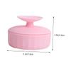 SKISUNO Eyes Face Makeup Brush Cleaner Box Dual Use Silicone Makeup Brush Cleaning Tool for Eyeshadow Foundation view 2