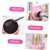 SKISUNO Eyes Face Makeup Brush Cleaner Box Dual Use Silicone Makeup Brush Cleaning Tool for Eyeshadow Foundation view 4