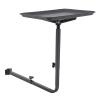 LIKARVA Salon Tray for Hair Stylist  Adjustable Barber Chair Metal Trays Attachment with 360  Rotation, Heavy-Duty Metal Stylist Organizer Hairstylist Hair Salon Barber Chair Tattoo Tray view 1