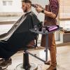 LIKARVA Salon Tray for Hair Stylist  Adjustable Barber Chair Metal Trays Attachment with 360  Rotation, Heavy-Duty Metal Stylist Organizer Hairstylist Hair Salon Barber Chair Tattoo Tray view 2
