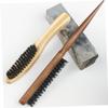 Vaguelly Professional Beard Grooming Quality Bristle Brush Hair Men Beard Comb for Men view 2
