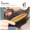 Vaguelly Professional Beard Grooming Quality Bristle Brush Hair Men Beard Comb for Men view 4