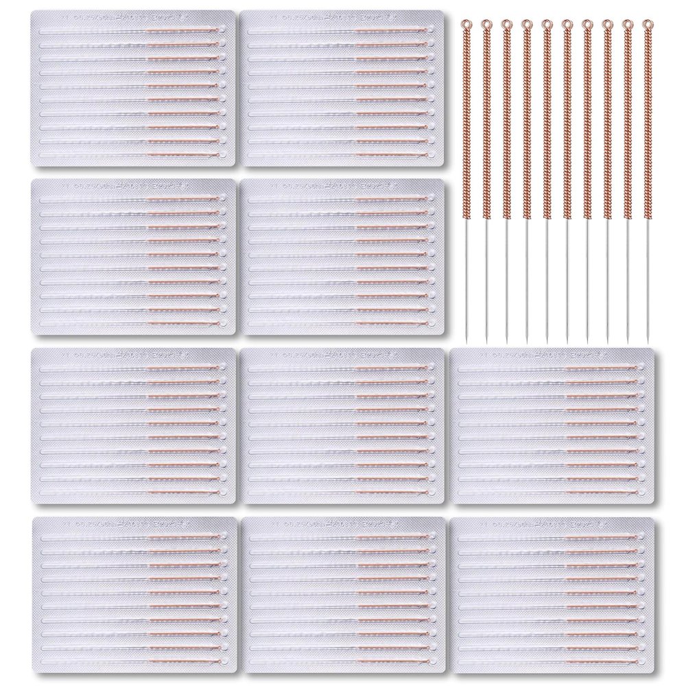 110 pcs Disposable Pimple Needles Acne Needle Blackhead and Blemish Remover Tools, Pimple Popper Tools ProfessionalGold