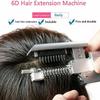 6D Hidden Hair Extension, Real Human Hair Clip in Hair Extensions for Women, Soft, Smooth Can Perm And Hair Dye And Reuse,10 Rows,28inch view 3