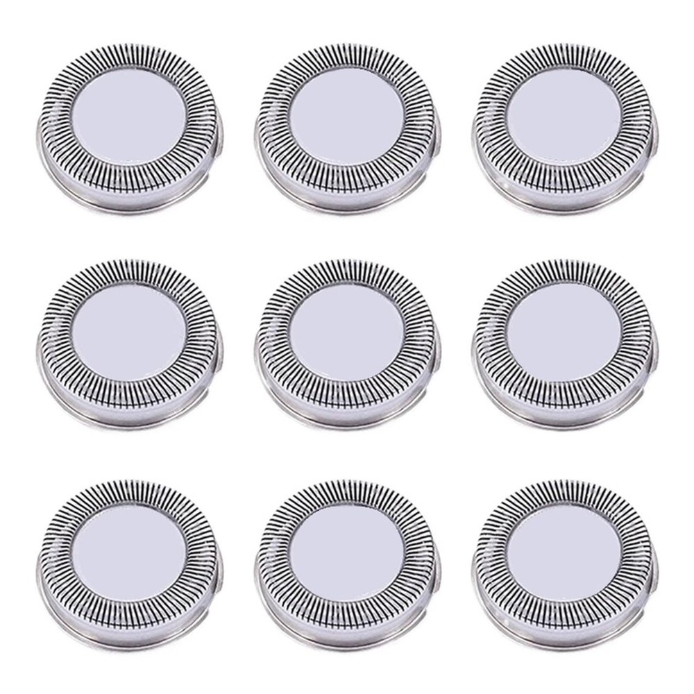 SOKNKSTF 9Pack SH30 Replacement HeadsCompatible for PhilipsCompatible for NorelcoShaver Series 3000, 2000, 1000 and S738, with Durable Sharp Blades