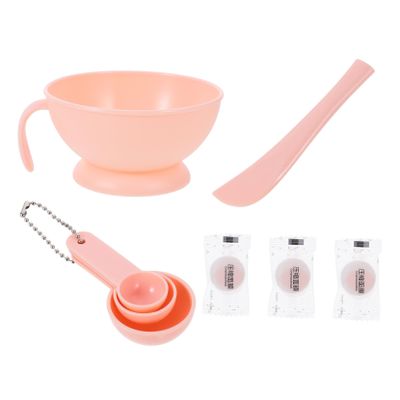 Beaupretty 1Set Silicone Facial Mask Tool Kit Durable Reusable Mask Bowls with Mixing Stick for Homemade Beauty Treatments Convenient for Daily Use and Present Giving