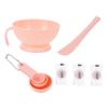 Beaupretty 1Set Silicone Facial Mask Tool Kit Durable Reusable Mask Bowls with Mixing Stick for Homemade Beauty Treatments Convenient for Daily Use and Present Giving view 1