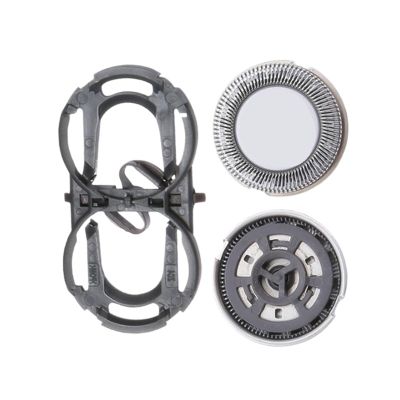 SOKNKSTF Stainless Steel Universal Razor Blades Shaving Heads with ABS Mount Holder Kit ReplacementCompatible for PhilipsPQ182 PQ183 PQ206_A66K