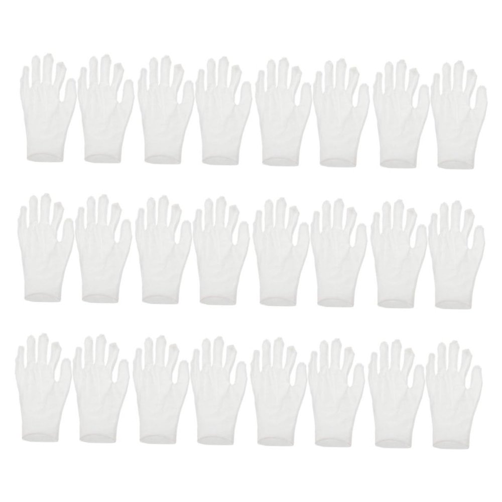 SKISUNO 12pairs Cotton Gloves for Women Men Adults Eczema Warm Arthritis Utility Moisturizing Gloves