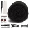 Hair Padding for Updos | Volumizing Hair Donut Bun Maker | Sponge Hair Filler Pads & Undetectable Updo Tool | Includes Bobby Pins, U Shape Hair Pin, Comb and Plastic Clips view 1