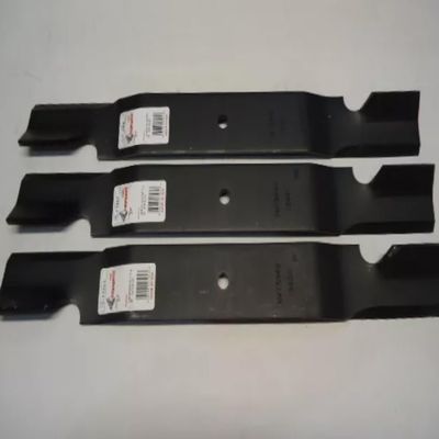 3 Pack HD Hi Lift Blades for Grasshopper 61" 320245 320247 320246 21"