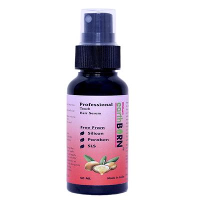 Nikitaas earthborn Professional Touch Hair Serum | 100% Vegan & Organic which Nourishes with Instant Shine | 50 ml