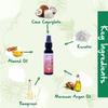 Nikitaas earthborn Professional Touch Hair Serum | 100% Vegan & Organic which Nourishes with Instant Shine | 50 ml view 3