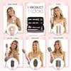 ELLA BELLA 6-in-1 Hot Air Styler Pink & Heat Protectant Spray  Powerful Hair Dryer Set for Fast Curling, Volumizing, Straightening  Includes Travel Case  UV Shield & Nourishing Hair Care view 4