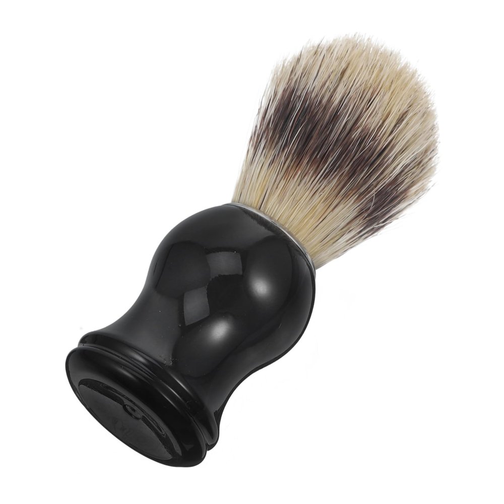 PartyKindom Hair Shaving Brush for Men Beard Grooming Tool Soft Lathering Shaving Brush for Traditional Wet Shaving Enhances and Prepares Skin for