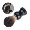 PartyKindom Hair Shaving Brush for Men Beard Grooming Tool Soft Lathering Shaving Brush for Traditional Wet Shaving Enhances and Prepares Skin for view 3