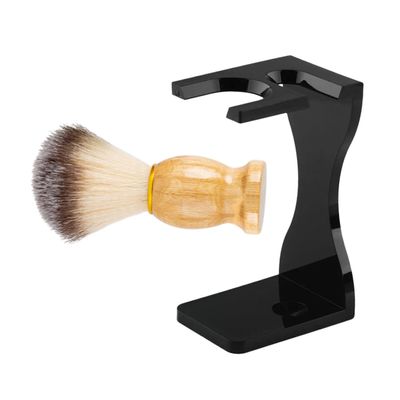 Healvian 1set Shave Brush Holder Non- Base for and Brush Storage for Men Grooming and Bathroom Organization