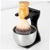 Healvian 1set Shave Brush Holder Non- Base for and Brush Storage for Men Grooming and Bathroom Organization view 3