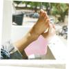 LIFKOME 2pairs Gel Socks for Women Heel Grip Socks Cracking Hospital Breathable Foot Sleeves view 2