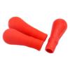 200pcs/bag cap dropper glass latex rubber head dropper matching red leather head view 4