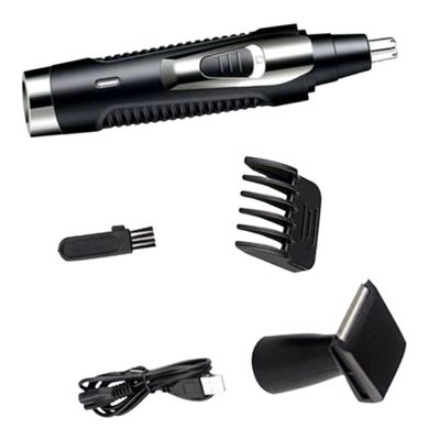 NOLITOY Professional Beard Trimmer Electric Nose Hair Clippers Rechargeable Multi-Functional Head