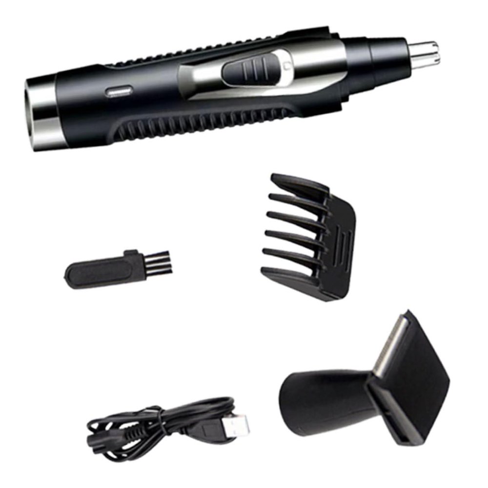 NOLITOY Professional Beard Trimmer Electric Nose Hair Clippers Rechargeable Multi-Functional Head