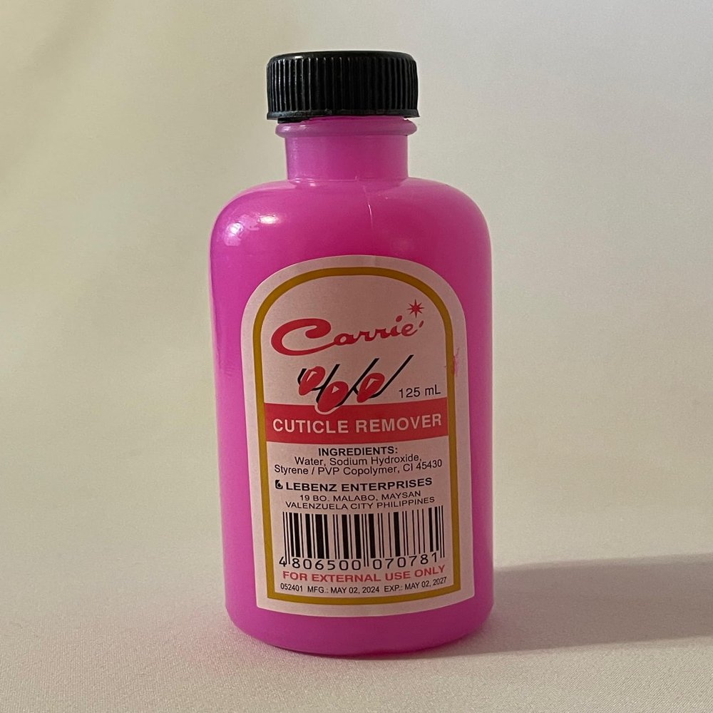 Carrie Nail Cuticle Remover 125 mL 3-Pack