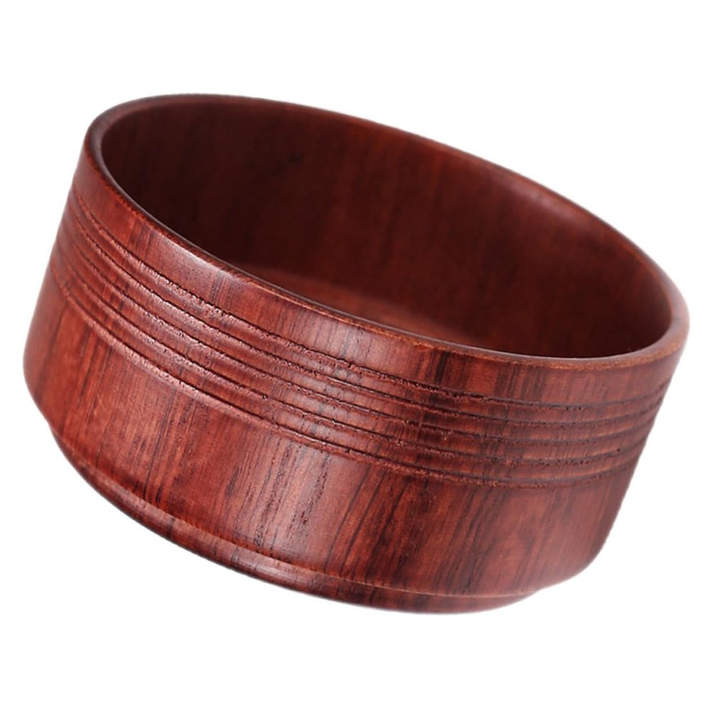 ASAKKURA Wooden Shaving Bowl for Men Shave Soap Lathering Bowl Reusable Shave Supplies