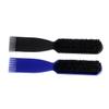 BATHVEVE 2pcs Vintage Beard Grooming Kit Ergonomic Shaving Brush and Comb Men for Travel and Barber Use for Styling and Detangling Beards view 1