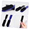 BATHVEVE 2pcs Vintage Beard Grooming Kit Ergonomic Shaving Brush and Comb Men for Travel and Barber Use for Styling and Detangling Beards view 3