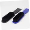 BATHVEVE 2pcs Vintage Beard Grooming Kit Ergonomic Shaving Brush and Comb Men for Travel and Barber Use for Styling and Detangling Beards view 4