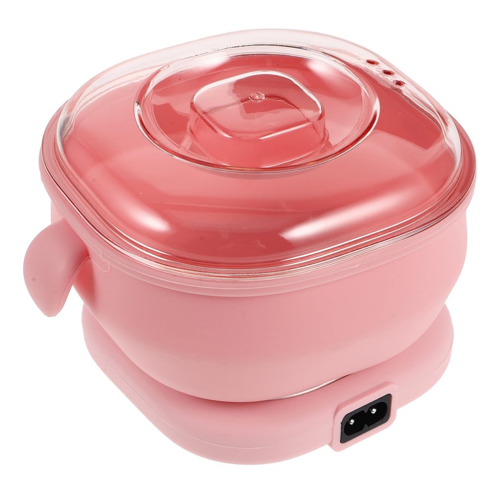 BATHVEVE Portable Hair Removal Wax Machine Electric Wax Warmer Silicone Pot for Salon Home Use