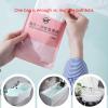 10pcs Thickened Bath Bucket Film Bag TravelDisposable Bathtub Bag Portable Friendly In Hotel view 3