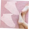 BCOATH Moisturizing Disposable Foot Covers 10-Pack Waterproof Foot Socks for Pedicure for Cracked Heels Random Color view 4