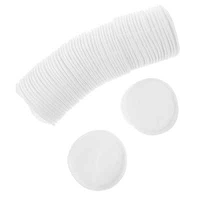 FOYTOKI 200pcs Powder Puff Makeup Remover Reusable Cotton Rounds Face Cleaning Puff Makeup Remover for Cosmetics
