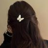 2 Pack Butterfly Hair Clips, Acrylic Alligator Barrettes for Women Girls, Hair Accessories for Parties Halloween Gifts view 2