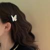 2 Pack Butterfly Hair Clips, Acrylic Alligator Barrettes for Women Girls, Hair Accessories for Parties Halloween Gifts view 3