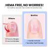 Beetles 3Pcs 15ml HEMA-Free Nail Glue Top Coat & Base Gel Set, TPO Free No Wipe Top Coat Base Nail Glue Gel for False Nails, Shine Effect Long Lasting Nail Extension DIY Salon Home, U V Light Required view 3