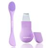 Blackhead Remover Tool,Silicone Face Scrubber, 2 in 1 Nose Pore Brush Scraper for Deep Cleansing,Face Skin Spatula, Nose Black Head Remover, Pore Cleaner Skin Care Tool for Men Women (Purple) view 1