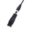HapGlan for Power Plug 5.5x2.1mm Male to C8 Tail Female Adapter Extension Cords for Shaver Hair Connector Cable Plug view 3