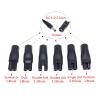 HapGlan for Power Plug 5.5x2.1mm Male to C8 Tail Female Adapter Extension Cords for Shaver Hair Connector Cable Plug view 4