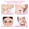 Electric Razors for Women, Bikini Trimmer 4 in 1 Lady Shaver, Wet/Dry Cordless Hair Remover for Nose Hair Face Eyebrow Arms Legs Armpit Underarm Pubic Area Electric Grooming Set LED Display view 2